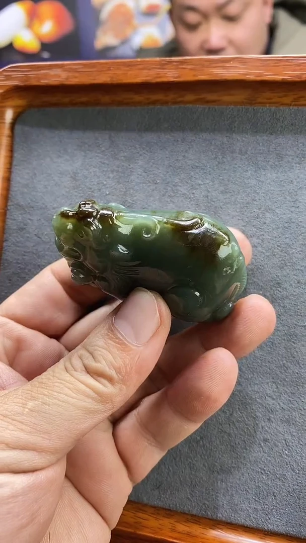 【闪购商品】和田玉（青玉）颈饰未镶嵌精品和田玉貔貅