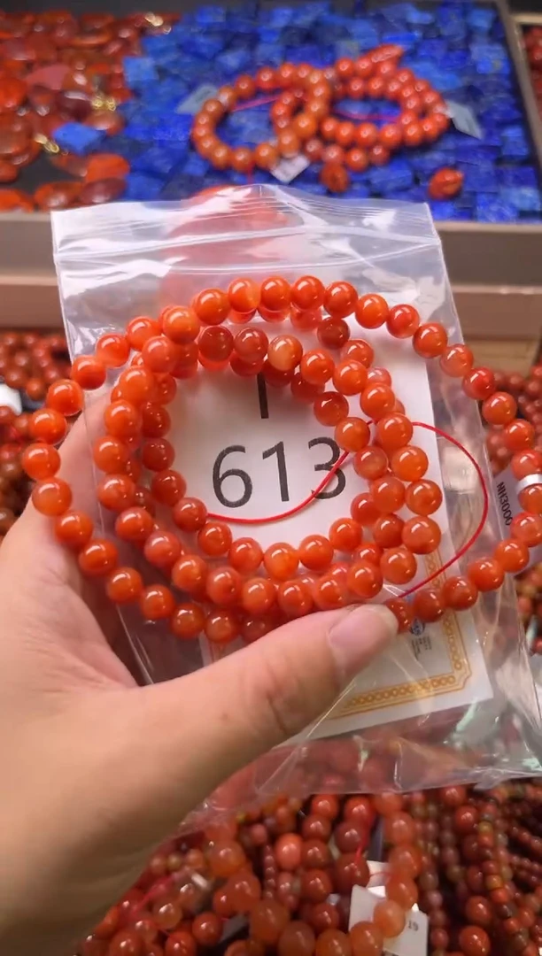 未镶嵌南红玛瑙珠宝奇石I613-7