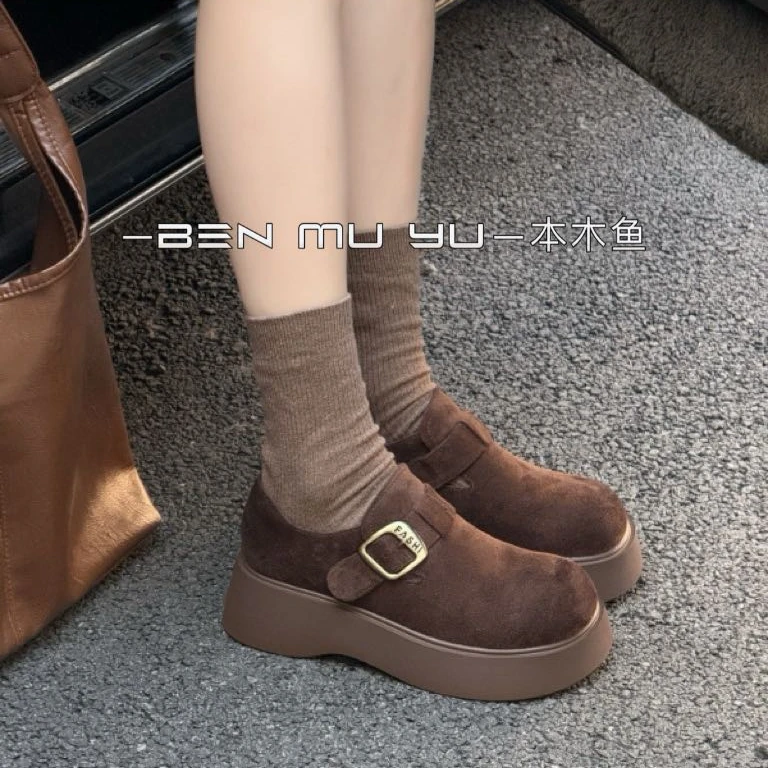 【本木鱼-6808】时尚潮流博肯鞋