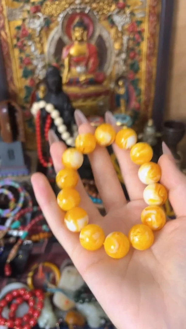 【闪购商品】蜜蜡手链未镶嵌——————————————