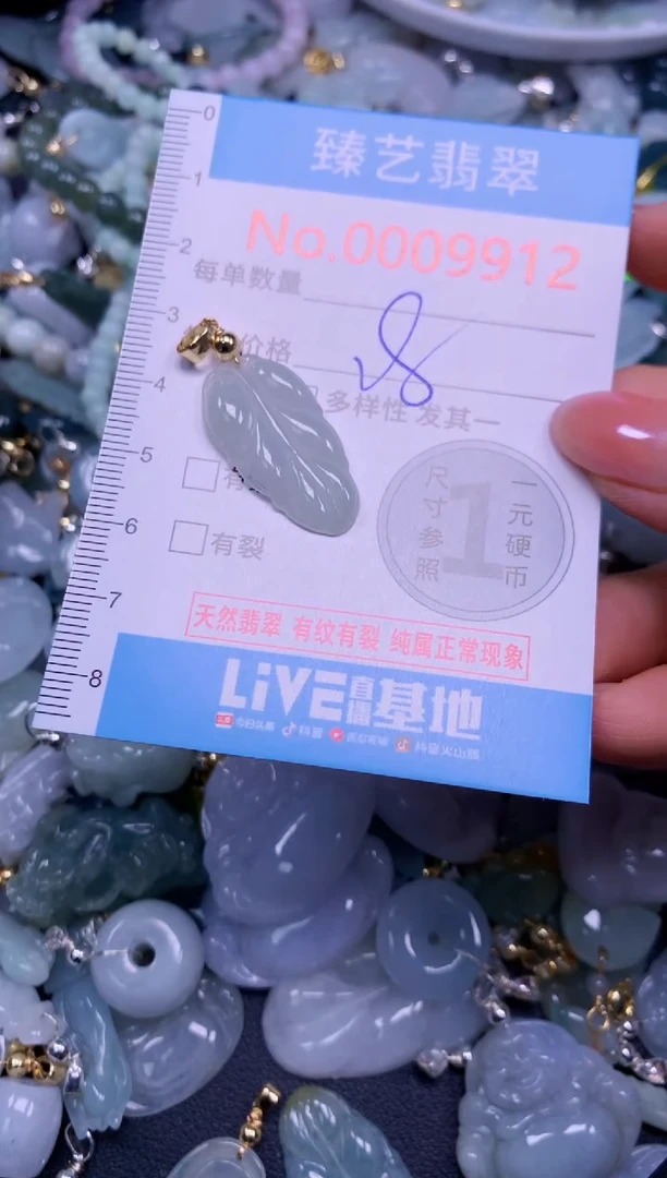 颈饰未镶嵌翡翠9912