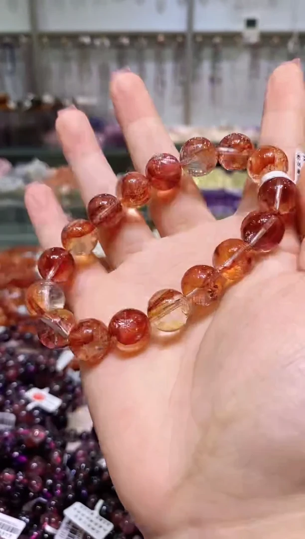 未镶嵌手链水晶多样性发其一胶花12+