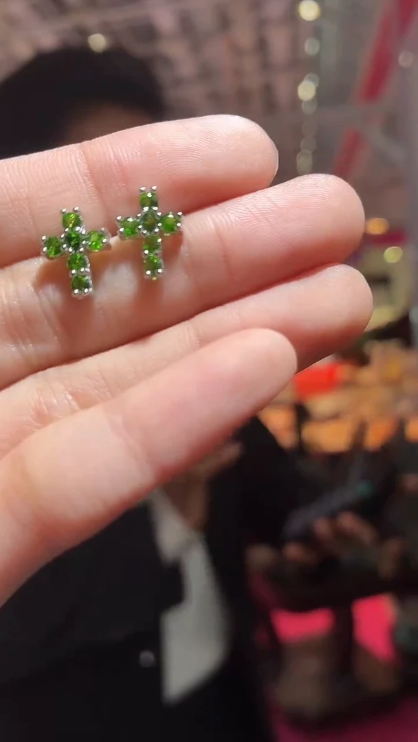 银S925镶嵌透辉石其他（扎德严选）