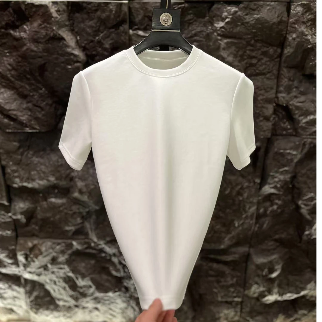 2355春秋-新款潮流男士时尚休闲百搭T恤