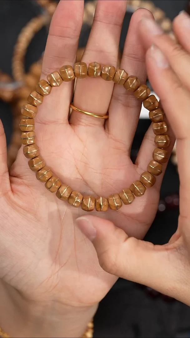 手串紫金鼠8mm实心鼠