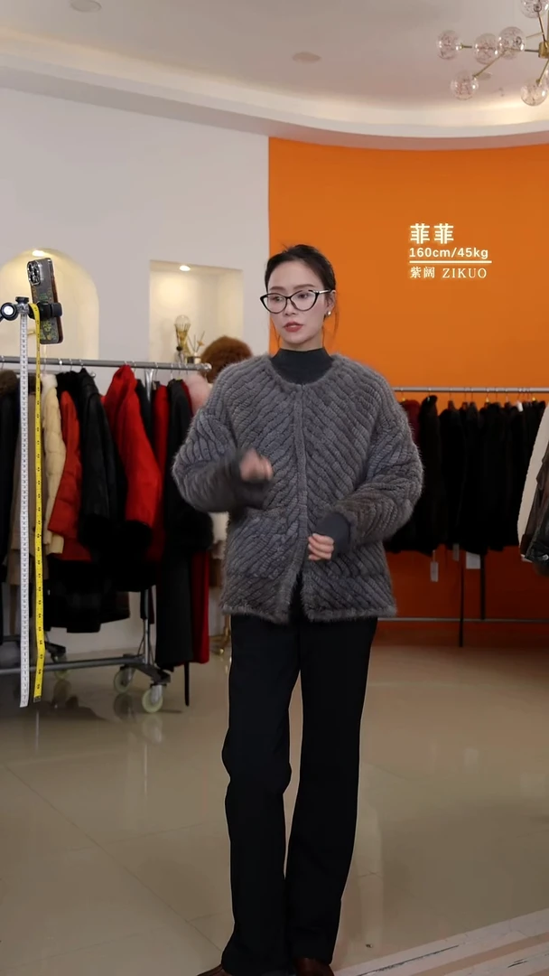 菲菲fay 实时秒杀！水貂编织