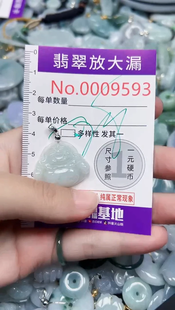 颈饰未镶嵌翡翠9593