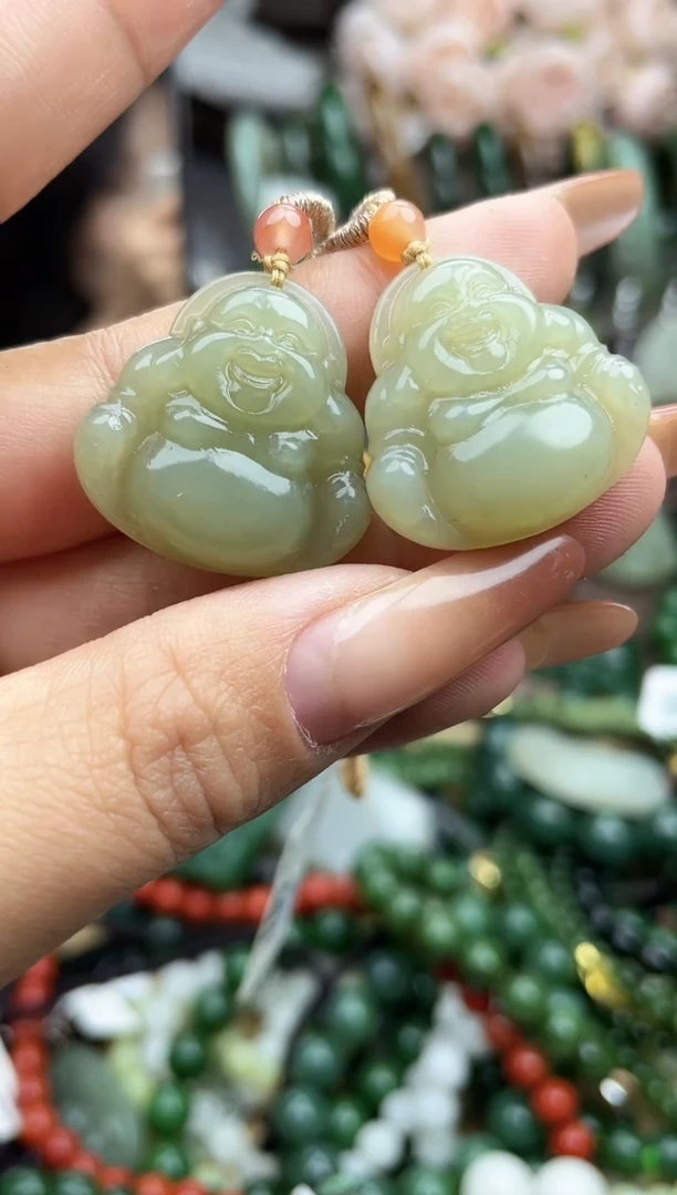 颈饰未镶嵌和田玉未镶嵌和田玉吊坠多样性拍一发一