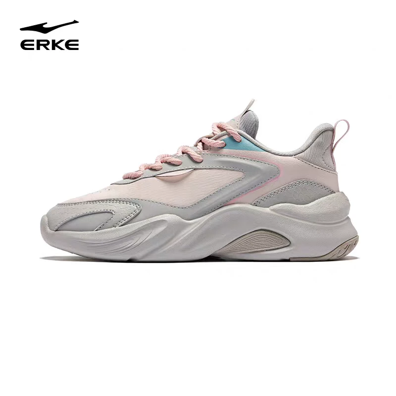 凤栖悟 | 鸿星尔克秋季新款时尚缓震休闲鞋软底运动老爹鞋2122