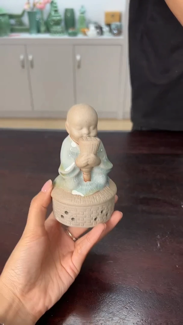 龙泉云间青瓷小米茶器