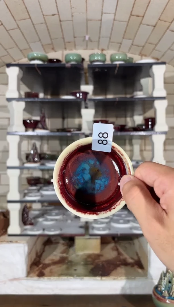 摆件精品窑变钧瓷茶器
