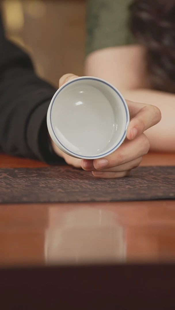 【瓷见如故】毛仔白胎小炉式杯