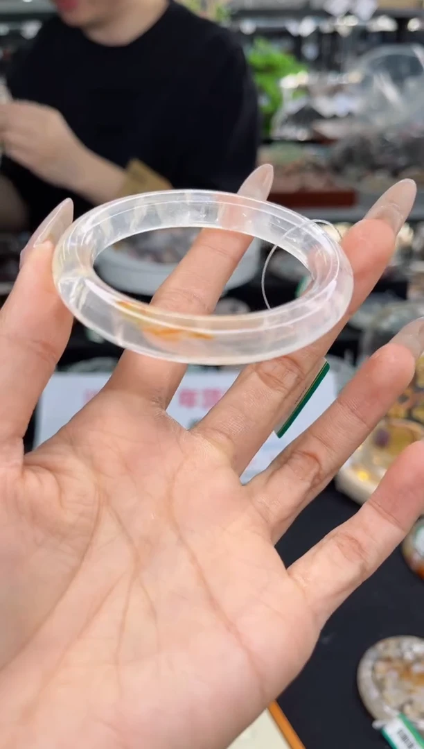 【闪购商品】水晶手镯未镶嵌52圈口326006