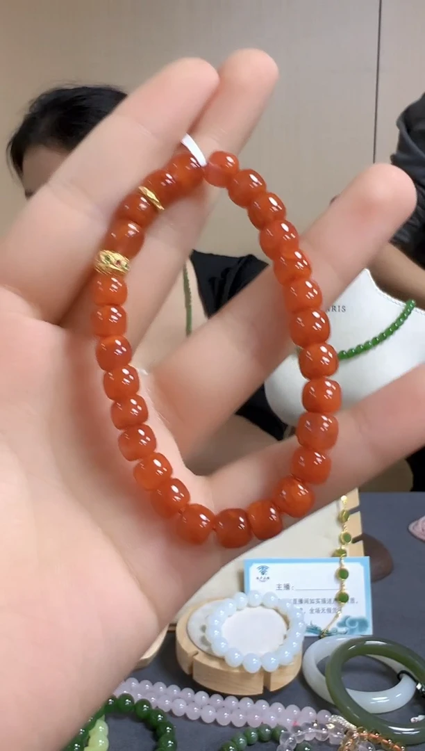 未镶嵌手链南红玛瑙cg
