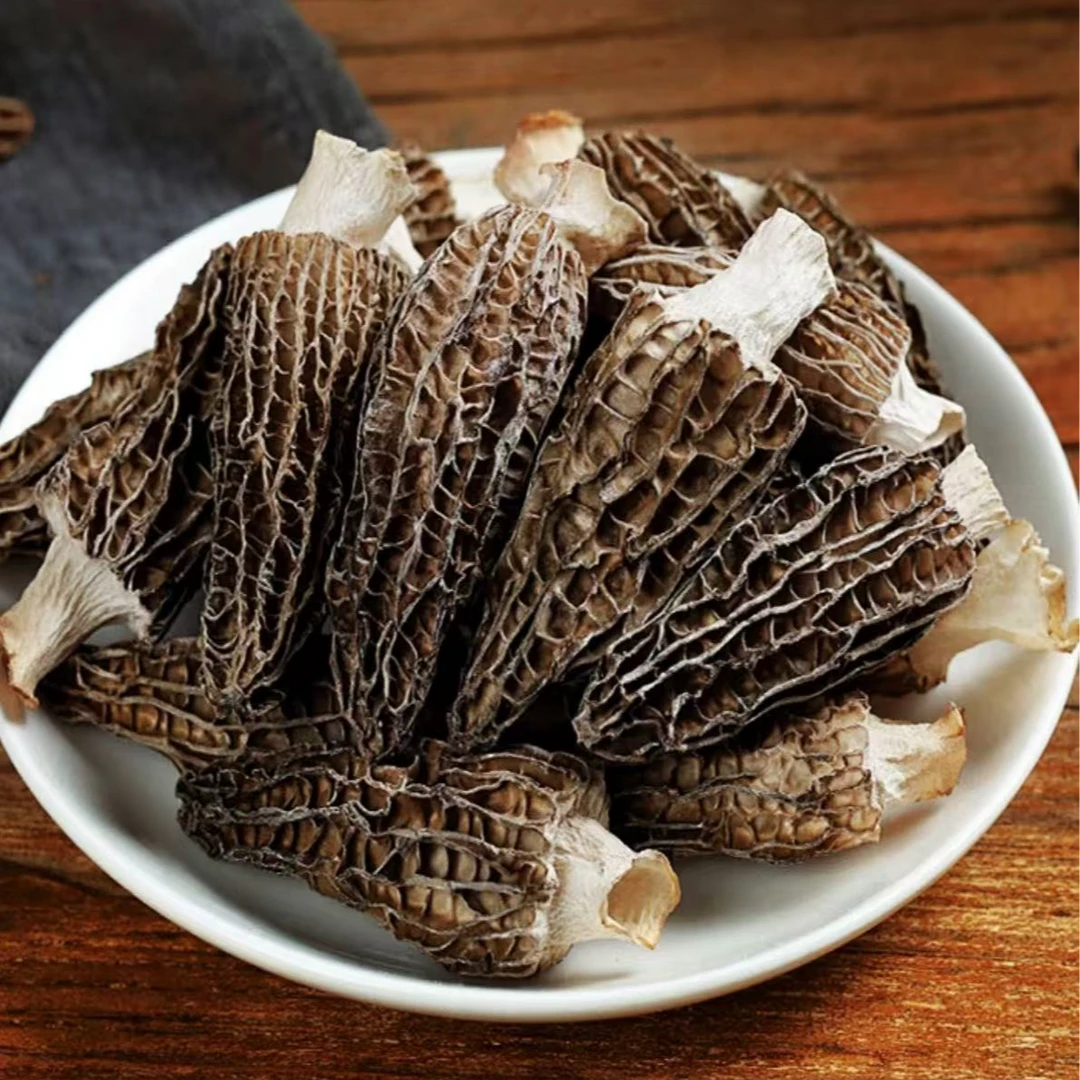 高山精选剪柄头茬羊肚菌 5～8 厘米肉质肥厚 煲汤佳品