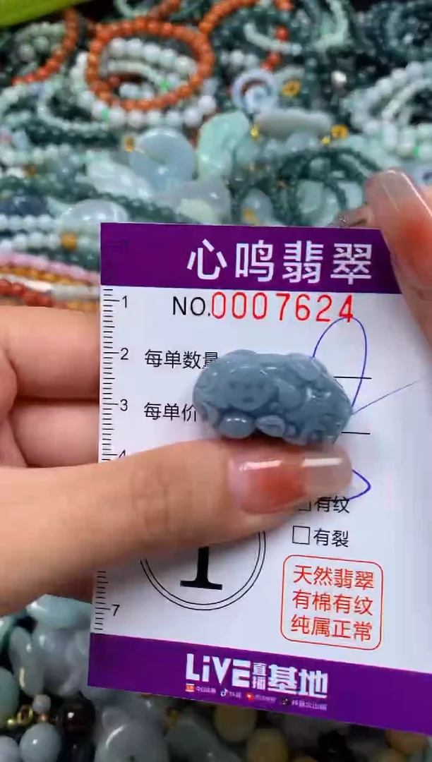 颈饰未镶嵌翡翠闪购007624
