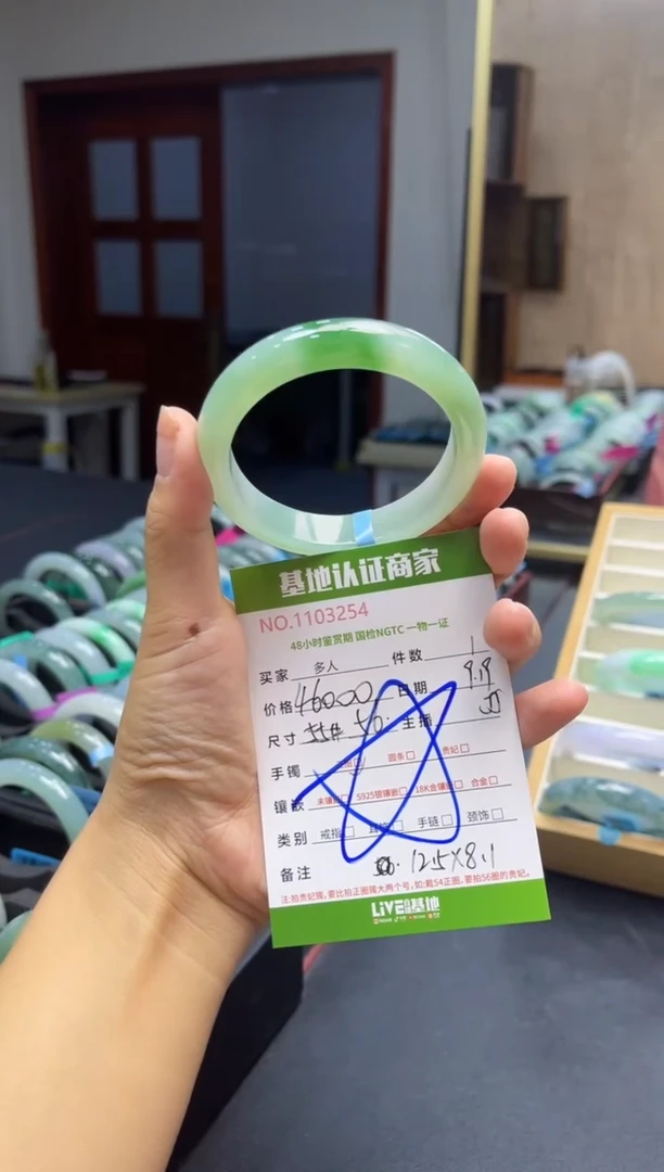 未镶嵌手镯翡翠多人