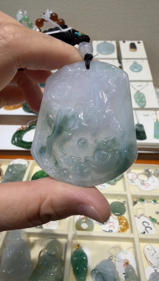 未镶嵌挂件翡翠A货翡翠多样性孤品