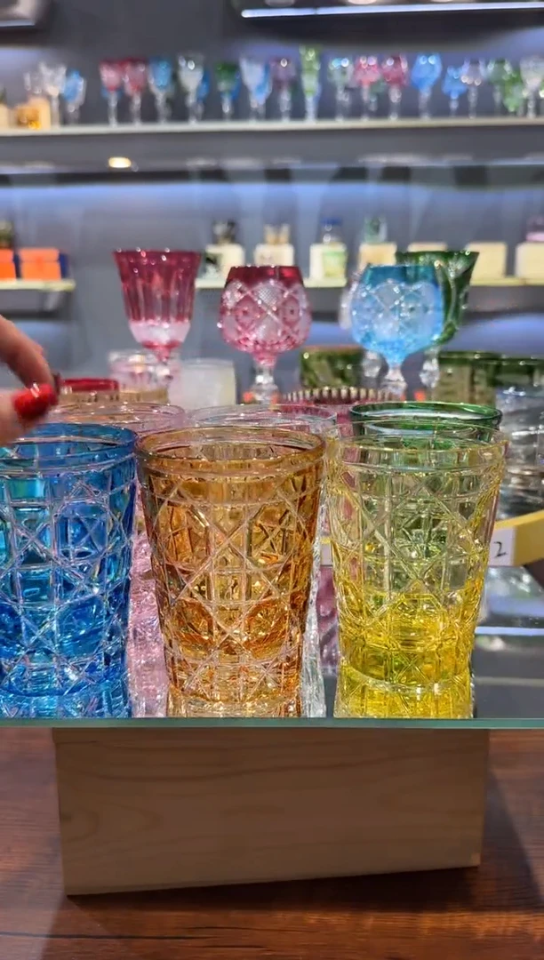 【闪购商品】直播间套装 藤条杯6只装 除了钴蓝色