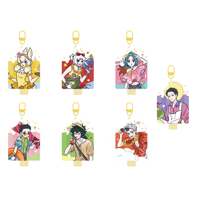 非人哉《海岛乌托邦系列》流沙亚克力挂件挂饰 亚克力立牌摆件盲盒