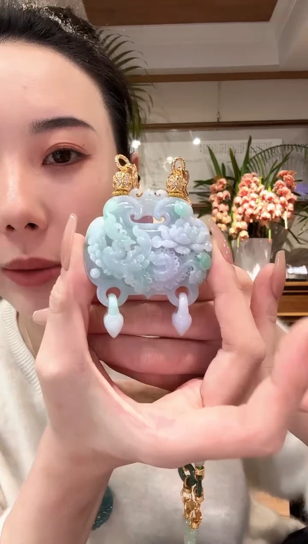 【闪购商品】翡翠颈饰未镶嵌国风