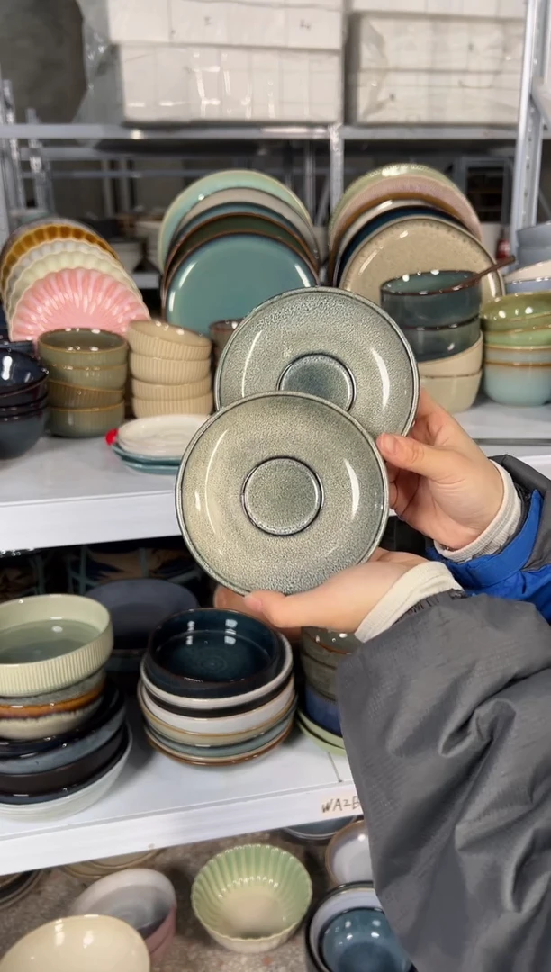 陶瓷外贸尾货瑕疵满20包邮X2 小碟子