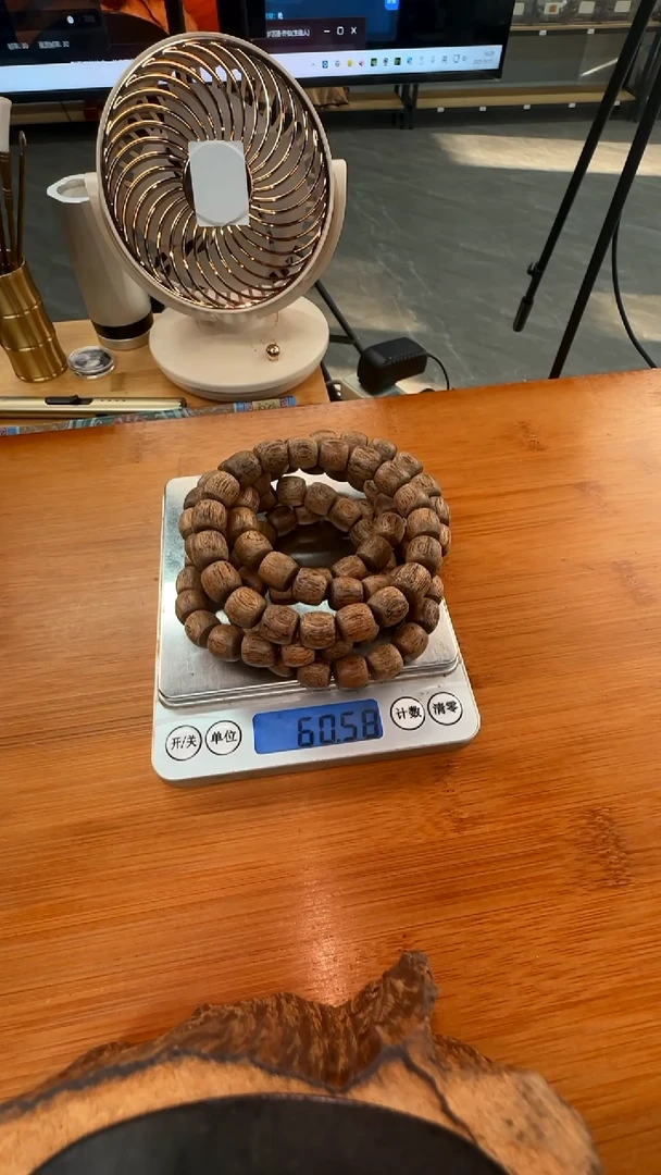 香料登流眉9分沉 单圈手串 多样性发一