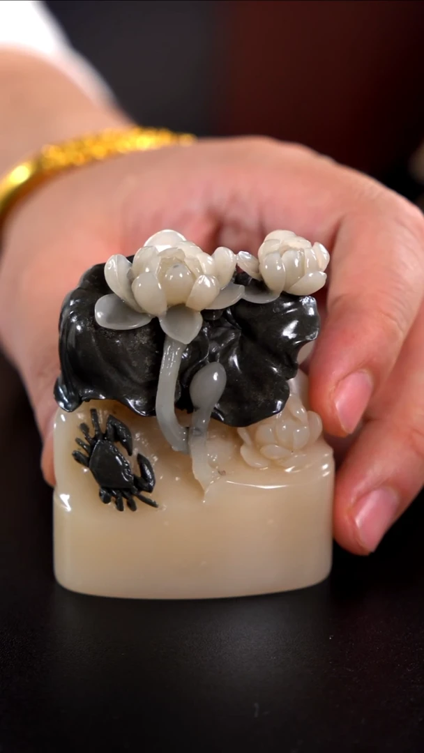 寿山石用****3寿山石印章