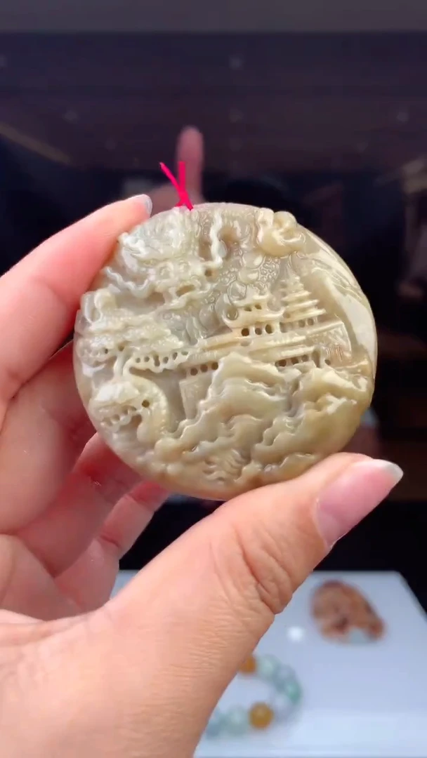 【闪购商品】翡翠颈饰未镶嵌天然A货翡翠（拍一发一)