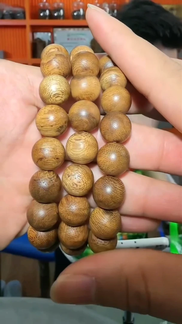 沉香手串114号单圈多样性发一