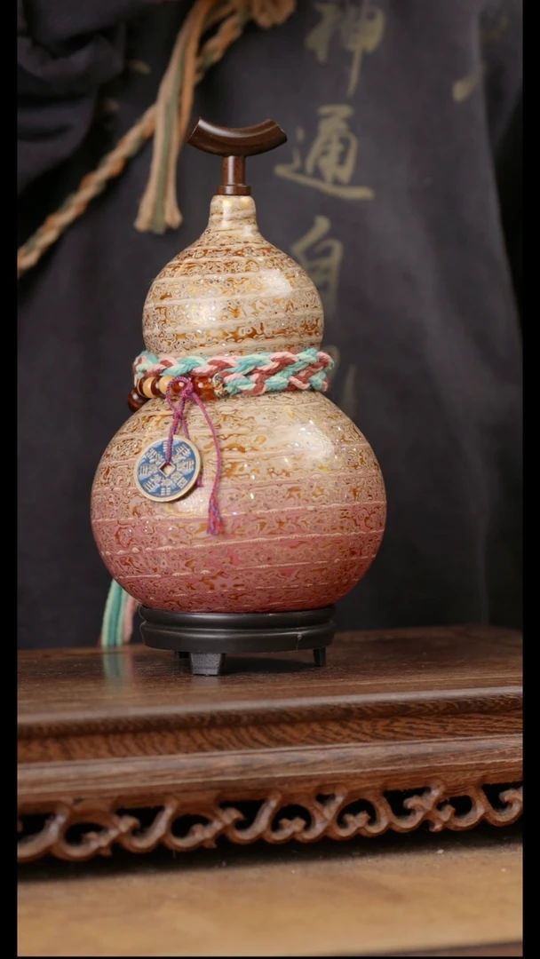 254号精品天然大漆酒葫芦一物一拍~