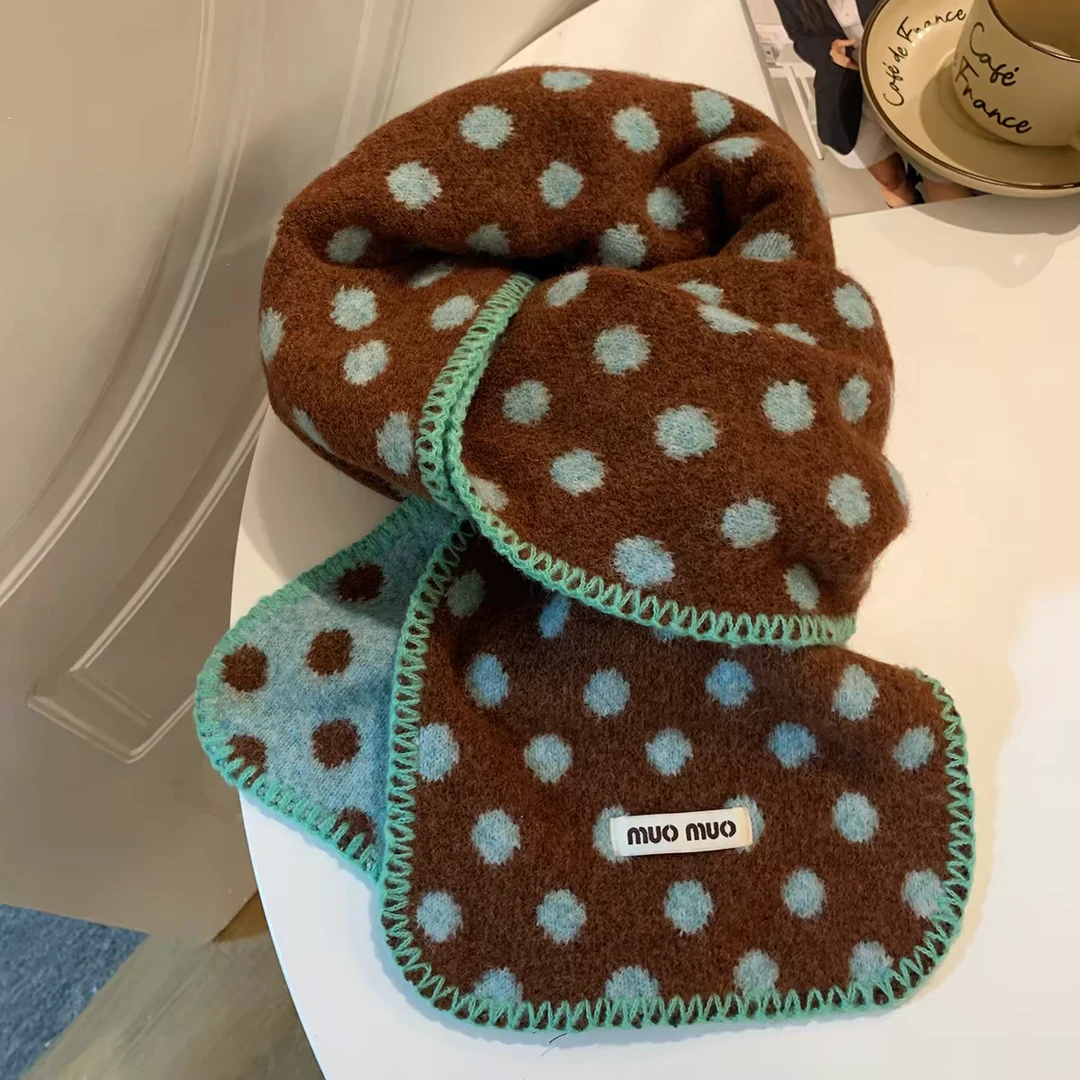 超好看的小韩系围巾