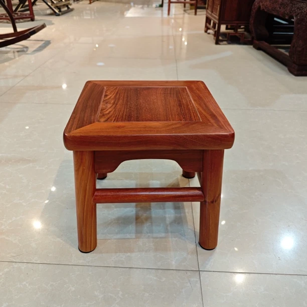 【上海博物馆收藏款富贵凳】王世襄同款家具小板凳古典家用赞比亚檀