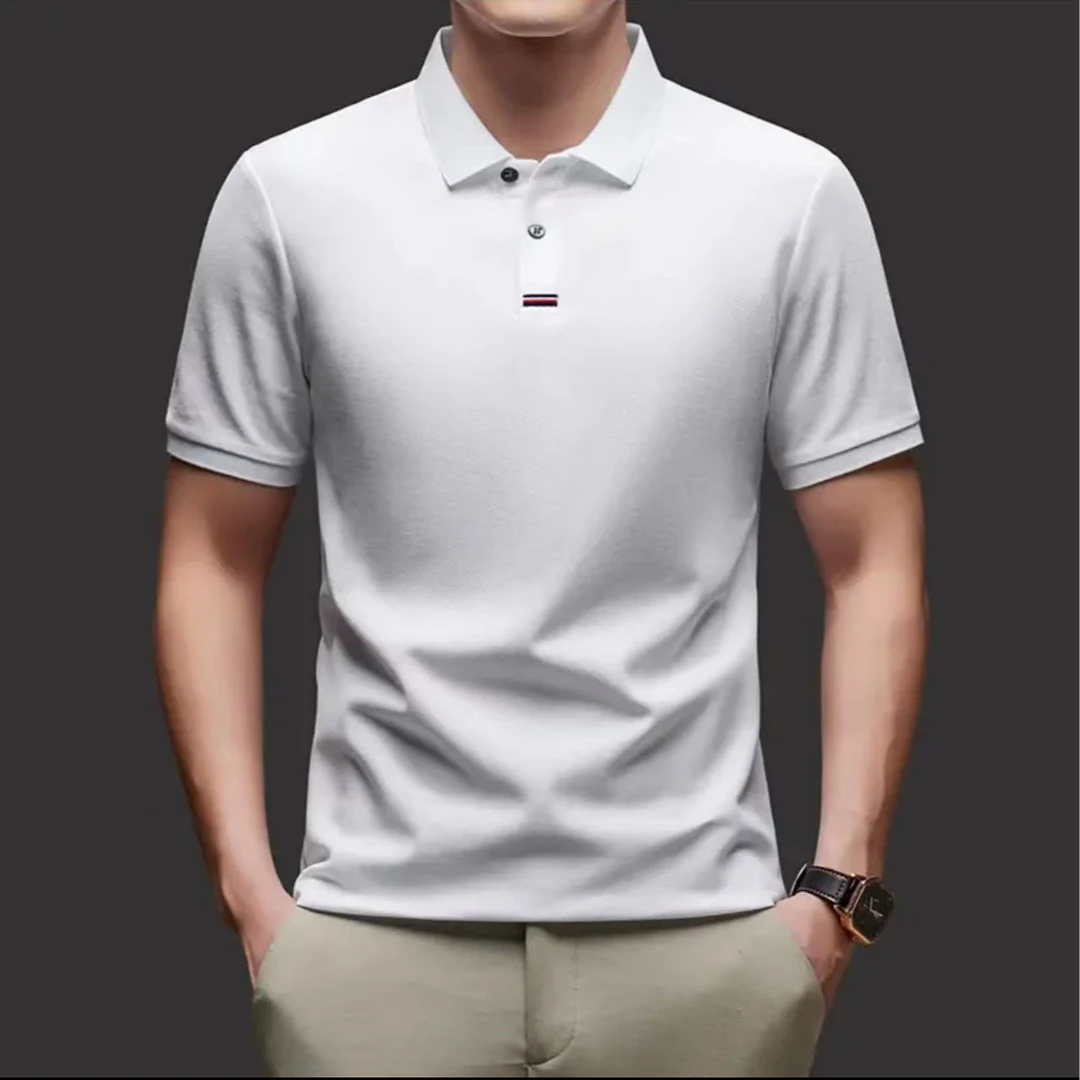 6-4男士夏天商务商务休闲短袖