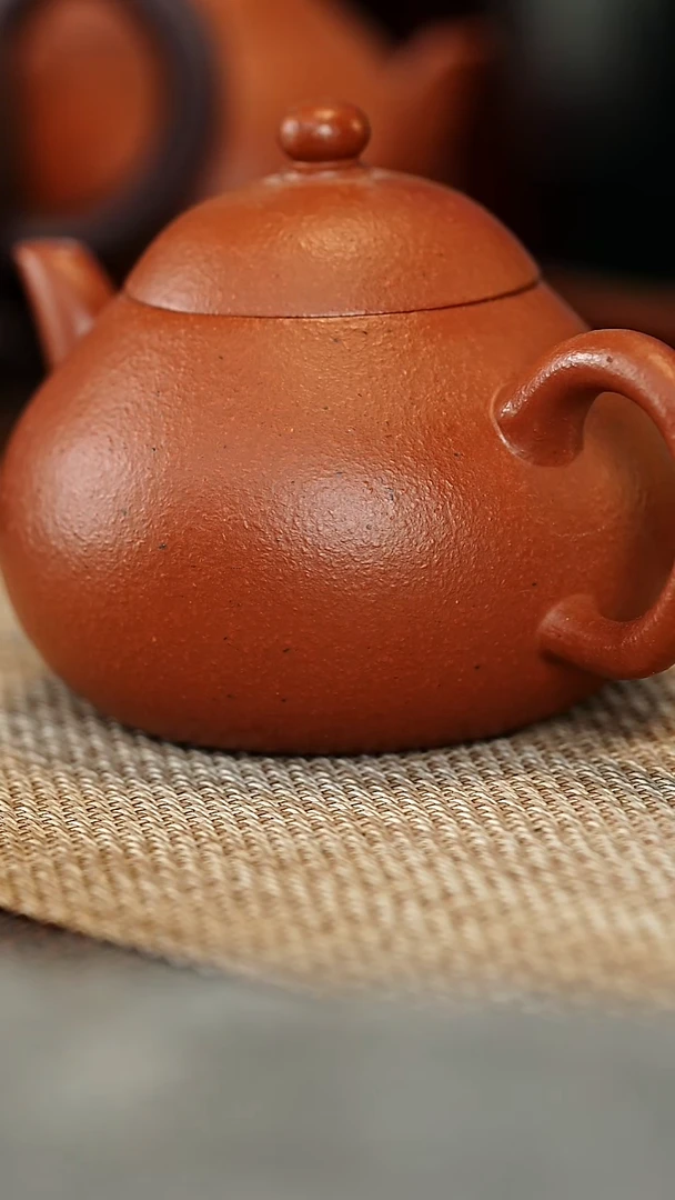 茶壶紫砂悟*～微瑕朱泥小梨130容量