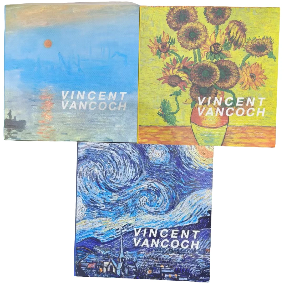 QD-可嘉-方形名画素描本- 到手四本，款式不选