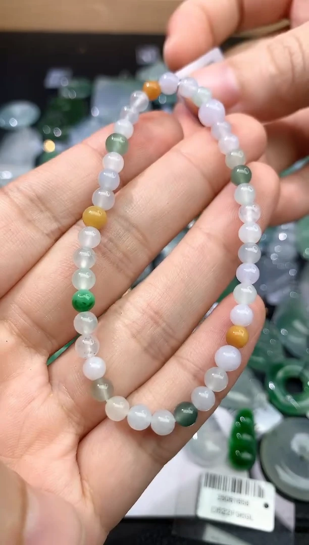 未镶嵌手链翡翠手串