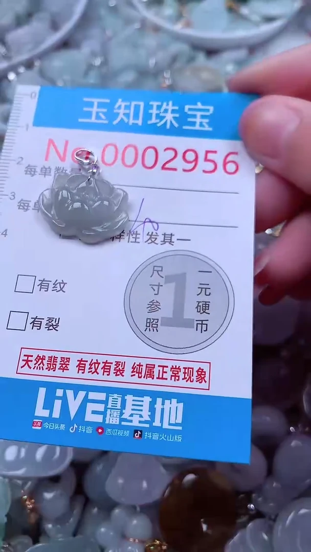 吊坠(不含链)未镶嵌翡翠2956