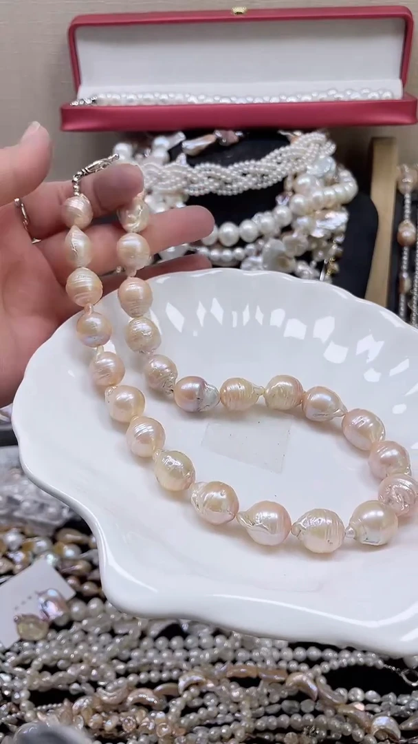 未镶嵌项链淡水珍珠【纯恬饰品】