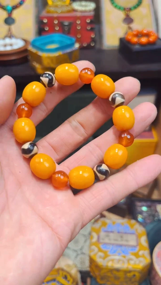 【闪购商品】蜜蜡裸石未镶嵌E瑞哥专属高端精品57