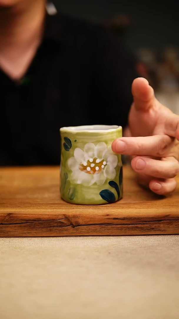 @@陶园瓷舍@@纯手工手绘@高温釉下彩