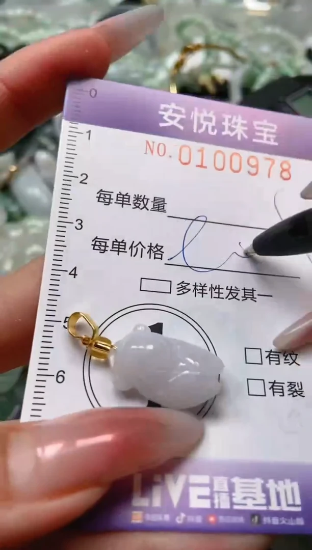 【闪购商品】翡翠颈饰未镶嵌闪购0100978