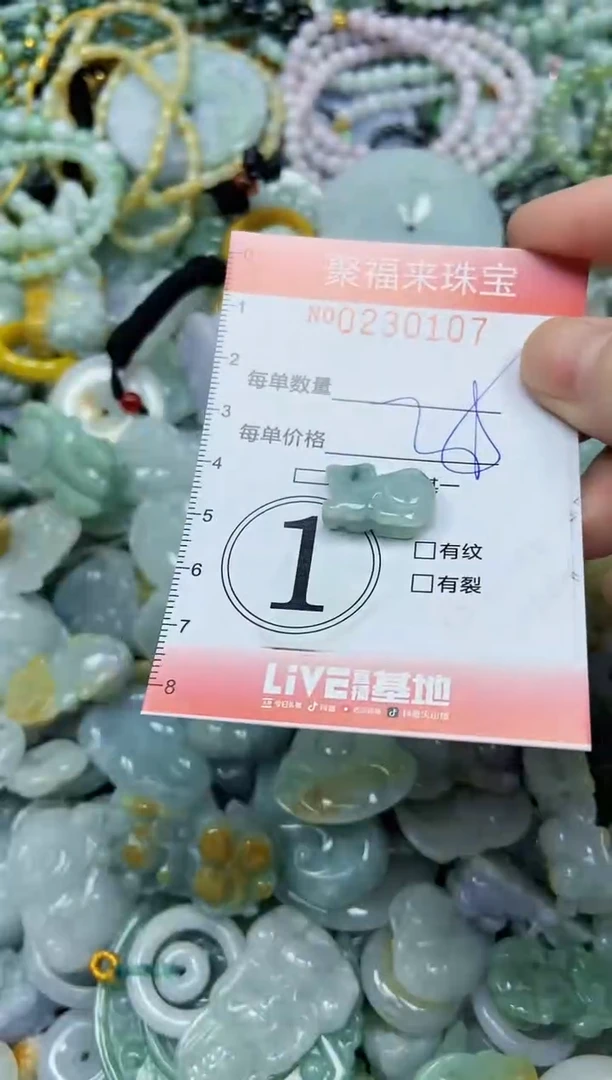 颈饰未镶嵌翡翠闪购0230107