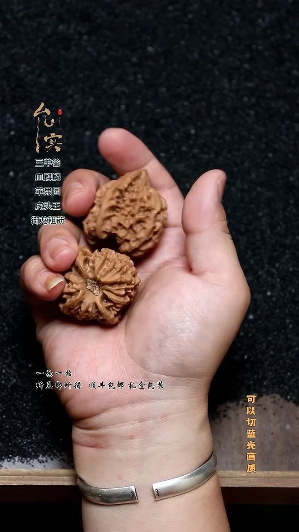 把件桃核O****H文玩核桃龙门涧