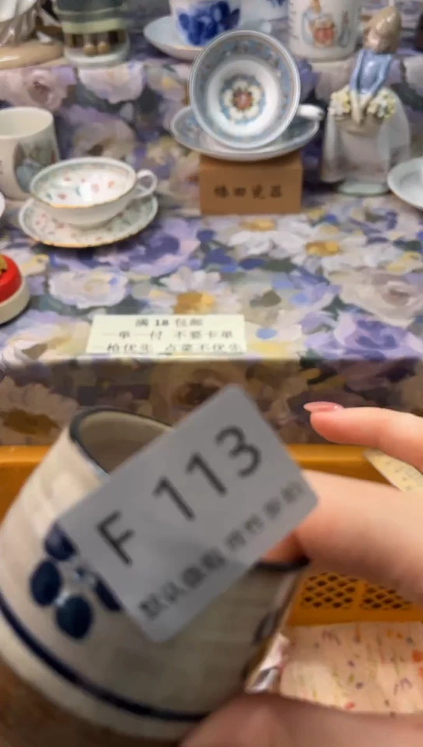 瓷片?F        113