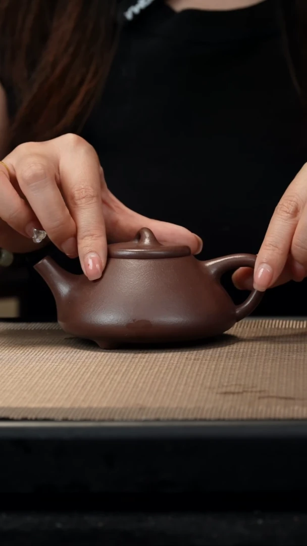 茶壶紫砂紫泥子冶180cc