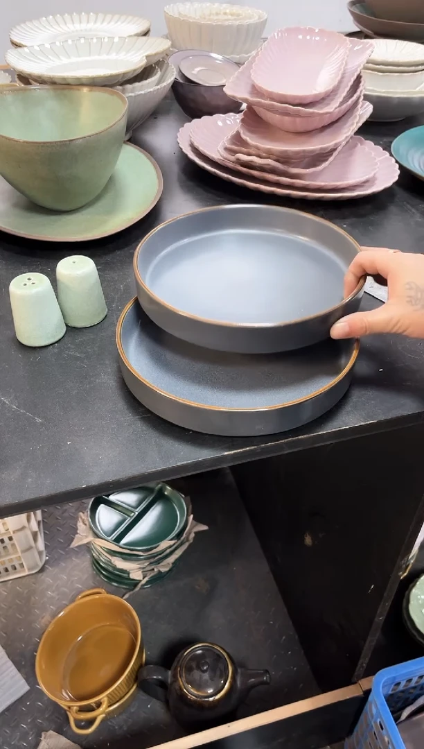 瓷片a866盘子2个装