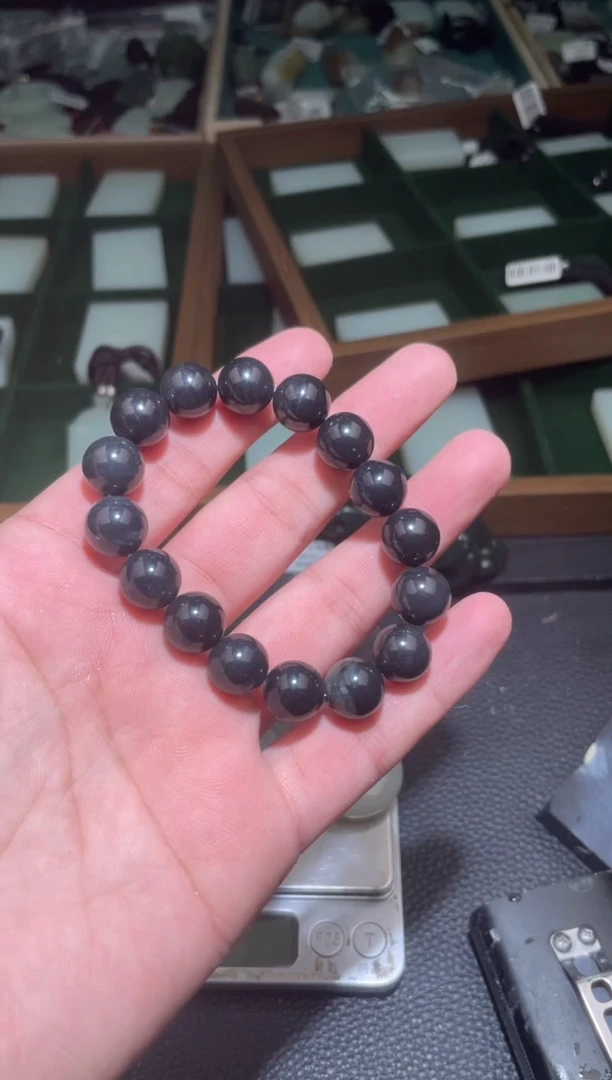 未镶嵌手链和田玉手串卡12