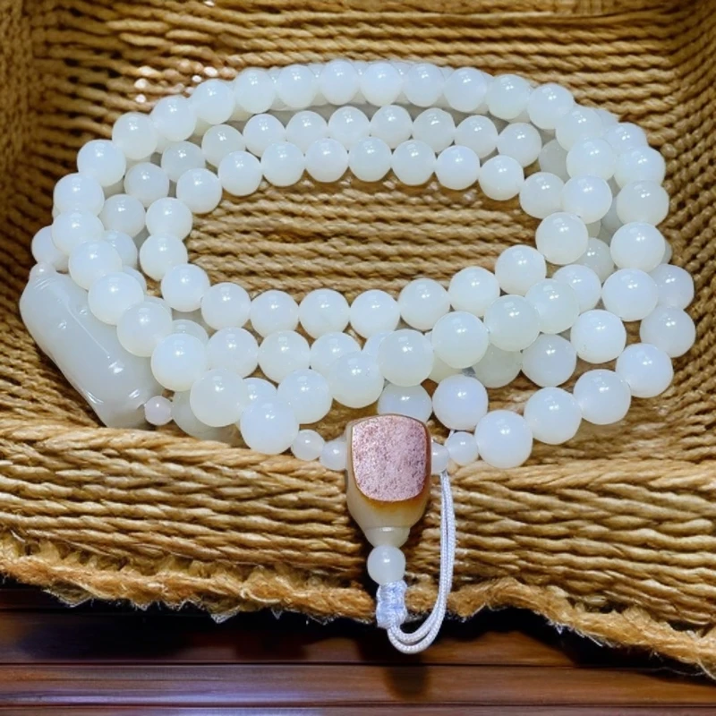 和田玉未镶嵌项链