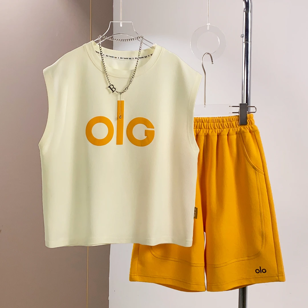 BCA【冠军代言】中大童青少年夏季休闲时尚短袖套装DF-套装3566